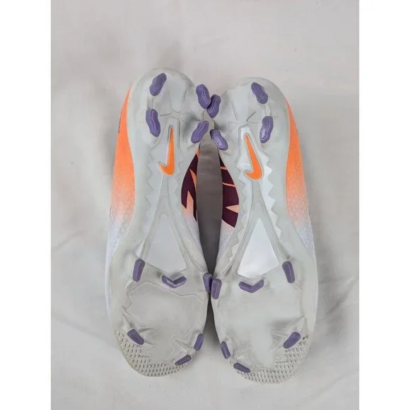 Nike womans Mercurial Victory IV FG 553633 168 White Soccer Cleats Shoes 7.5W - Picture 6 of 7